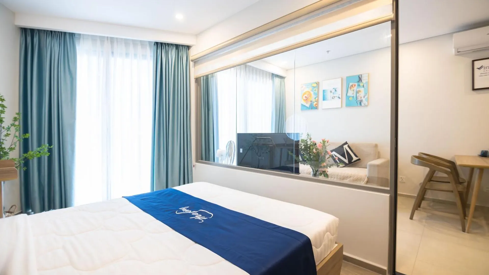Can Ho Ban Cong Huong Bien - Free Ho Boi Vo Cuc, Sauna, Gym, Karaoke, Bbq - The Song Vung Tau ! Apartment 0*,  Vietnam