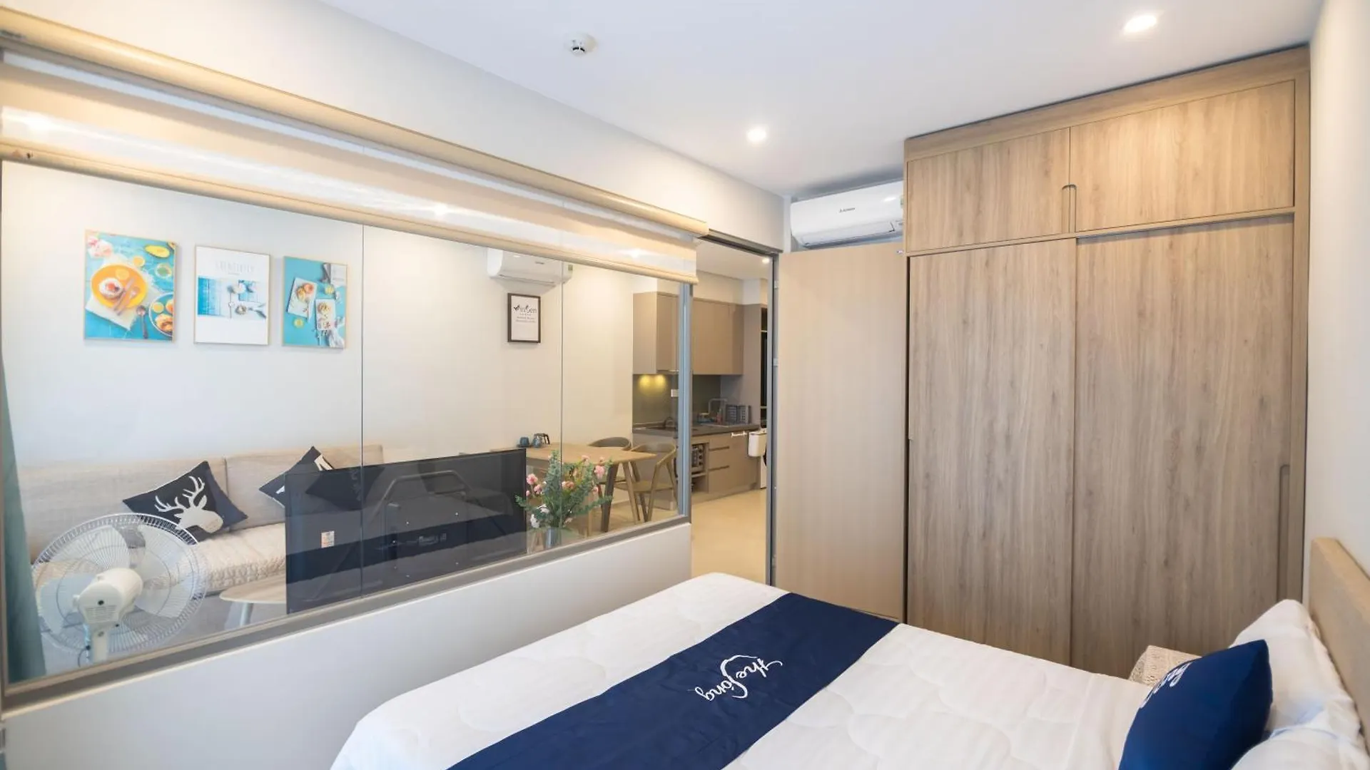Can Ho Ban Cong Huong Bien - Free Ho Boi Vo Cuc, Sauna, Gym, Karaoke, Bbq - The Song Vung Tau ! Apartment
