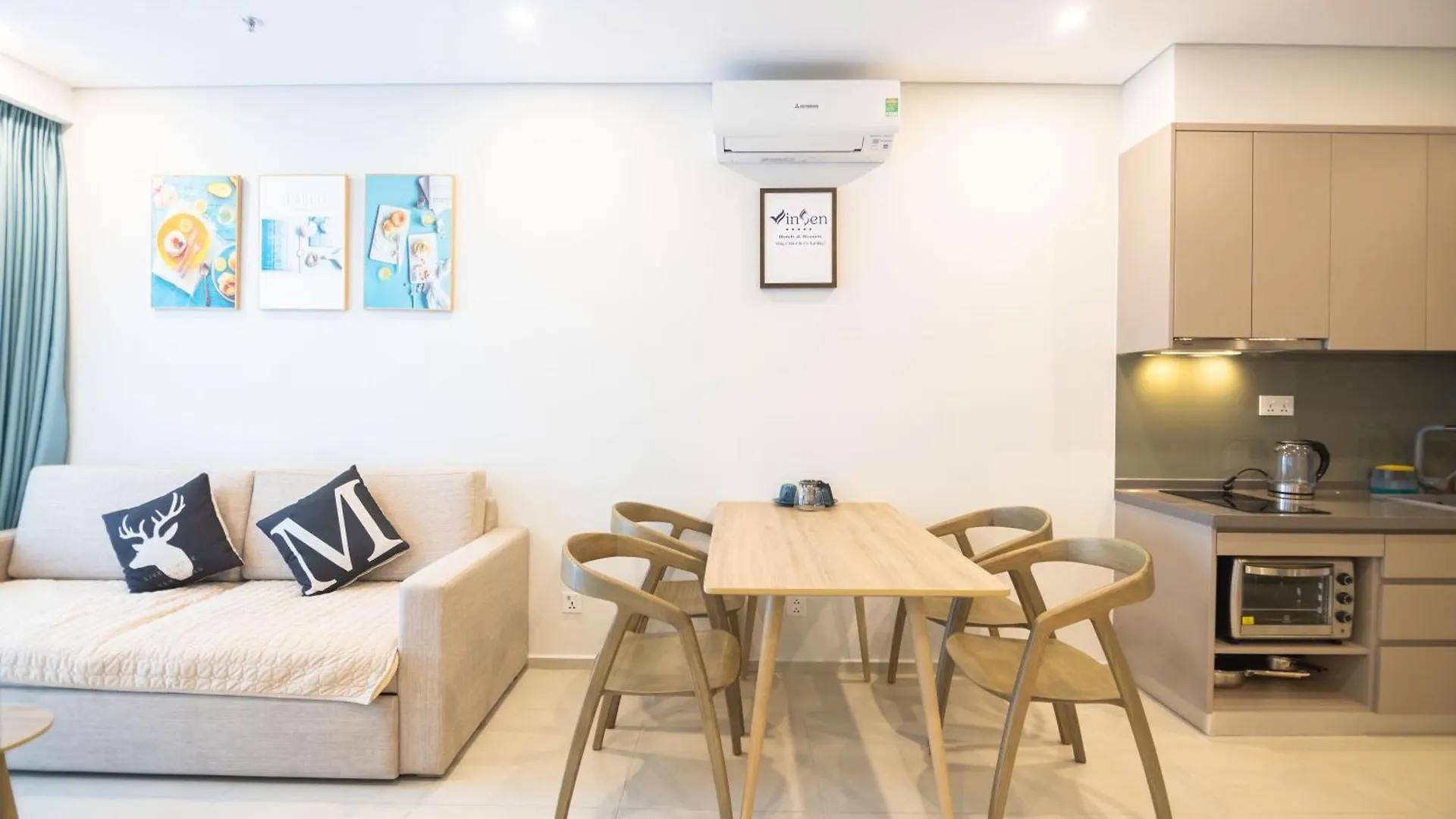 Can Ho Ban Cong Huong Bien - Free Ho Boi Vo Cuc, Sauna, Gym, Karaoke, Bbq - The Song Vung Tau ! Apartment 0*,